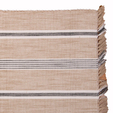 Farmhouse Stripe Placemat Set of six PM105066 - The Fox Decor